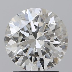 Diament szlif okrągły, 2ct, SI1, I, GIA 6542209030