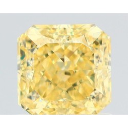 Diament o barwie fantazyjnej szlif schodkowy, 1.01ct, VS1, Fancy Intense Yellow, GIA 6233498751