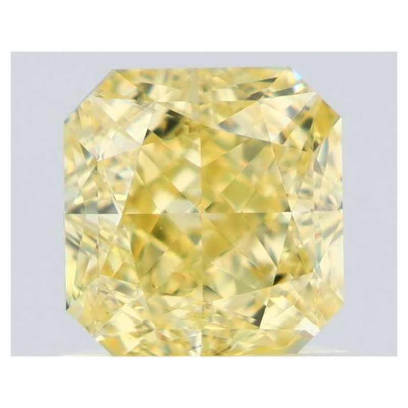 Diament o barwie fantazyjnej szlif schodkowy, 1ct, VS1, Fancy Intense Yellow, GIA 5232512793