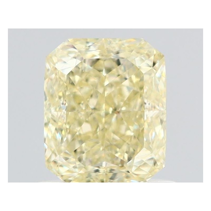 Diament o barwie fantazyjnej radiant, 1.01ct, VVS2, Fancy Light Yellow, GIA 2537763052