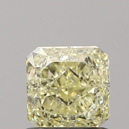 Diament o barwie fantazyjnej szlif schodkowy, 1.08ct, VS1, Fancy Light Yellow, GIA 6515895380