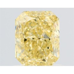 Diament o barwie fantazyjnej radiant, 1ct, VVS1, Fancy Yellow, GIA 6532763229