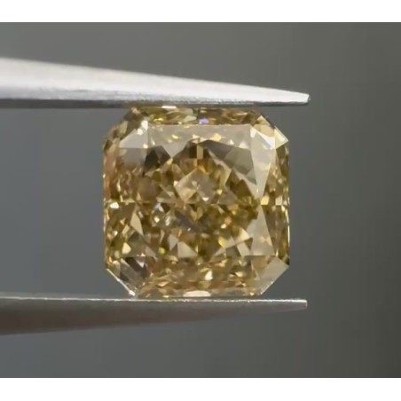 Diament o barwie fantazyjnej szlif schodkowy, 1.17ct, VS1, Fancy Dark Brown, GIA 6472380692