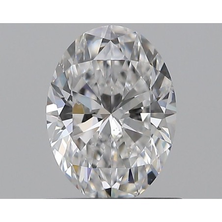 Diament szlif owalny, 0.8ct, SI1, D, GIA 5516519627