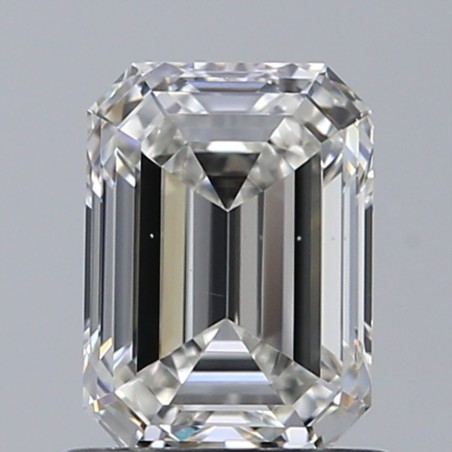 Diament szlif szmaragdowy, 0.9ct, VS2, H, GIA 7472923437