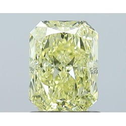 Diament o barwie fantazyjnej radiant, 1.13ct, VVS1, Fancy Yellow, GIA 7538350925