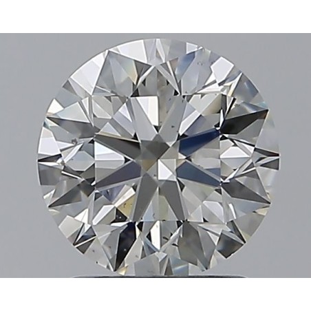 Diament szlif okrągły, 1.7ct, SI1, I, GIA 2536299364