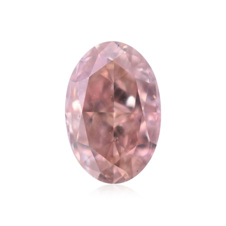 Diament o barwie fantazyjnej szlif owalny, 0.43ct, VS2, Fancy Orangey Pink, GIA 6175545802