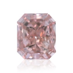 Diament o barwie fantazyjnej radiant, 0.43ct, SI1, Fancy Orangey Pink, GIA 7171898806