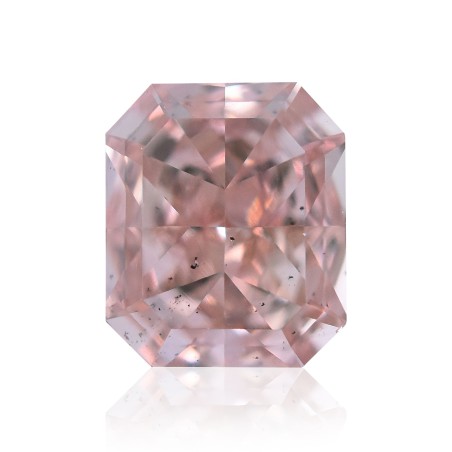 Diament o barwie fantazyjnej radiant, 0.43ct, SI1, Fancy Orangey Pink, GIA 7171898806