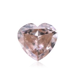 Diament o barwie fantazyjnej serce, 0.44ct, VS2, Fancy Brown Pink, GIA 7171776681