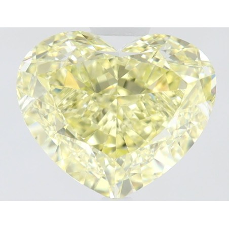 Diament o barwie fantazyjnej serce, 1ct, VS1, Fancy Yellow, GIA 2235292022