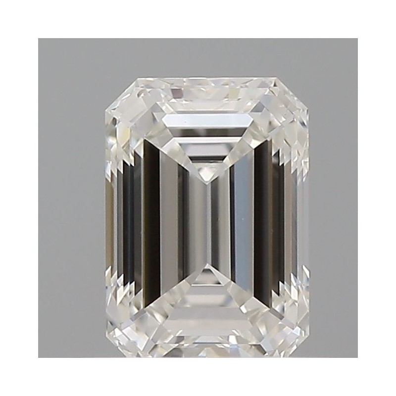 Diament szlif szmaragdowy, 0.5ct, VS2, H, GIA 2528360940