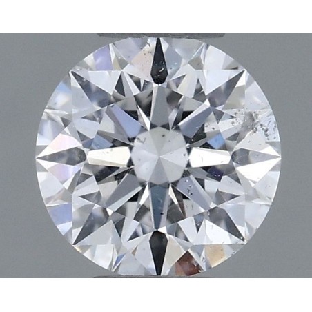 Diament szlif okrągły, 0.47ct, SI2, D, GIA 2527526880