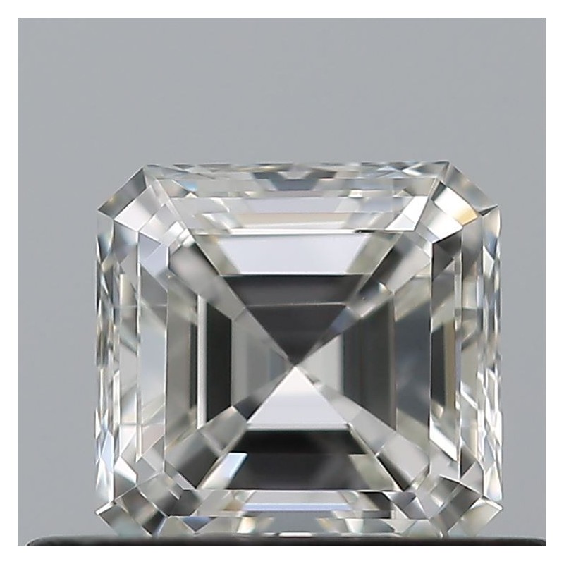 Diament szlif szmaragdowy kwadratowy, 0.5ct, VVS1, H, GIA 2516014983