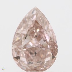 Diament o barwie fantazyjnej szlif gruszkowy, 0.52ct, VS2, Fancy Brownish Orangey Pink, GIA 5191138673