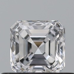 Diament szlif szmaragdowy kwadratowy, 0.52ct, VVS2, D, GIA 2507822287