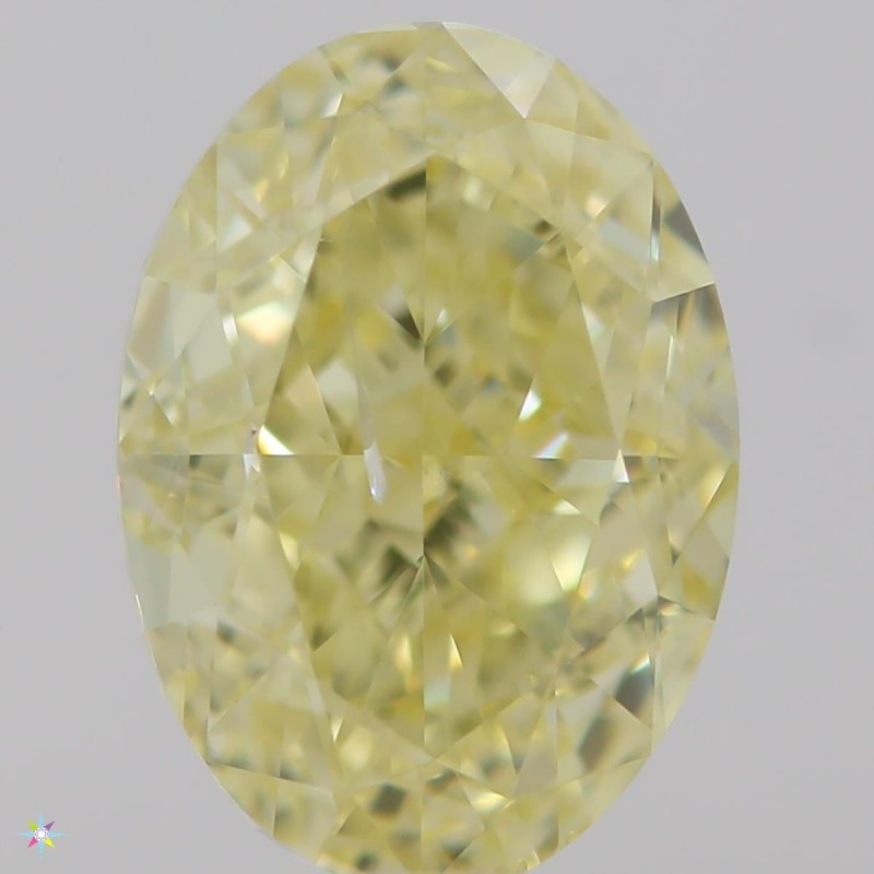 Diament o barwie fantazyjnej szlif owalny, 1.06ct, SI2, Fancy Yellow, GIA 3315103884 Diament o barwie fantazyjnej szlif owalny, 1.06ct, SI2, Fancy Yellow, GIA 3315103884