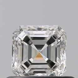 Diament szlif szmaragdowy kwadratowy, 0.51ct, VVS1, G, GIA 7501722100