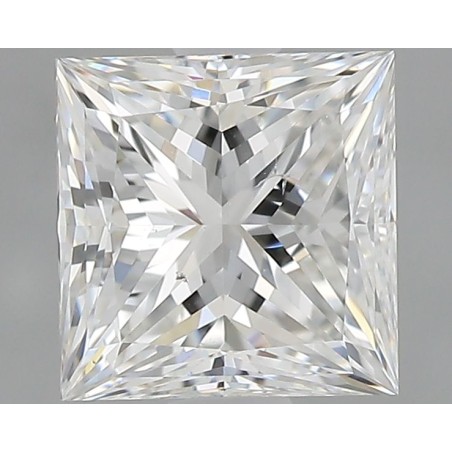 Diament szlif princess, 0.6ct, VS2, F, GIA 6432372348