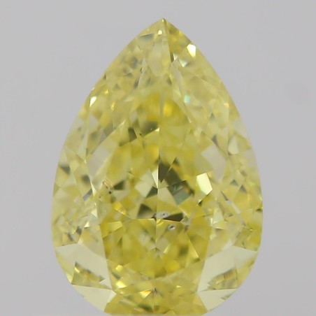 Diament o barwie fantazyjnej serce, 1.01ct, SI2, Fancy Intense Yellow, GIA 6331081908
