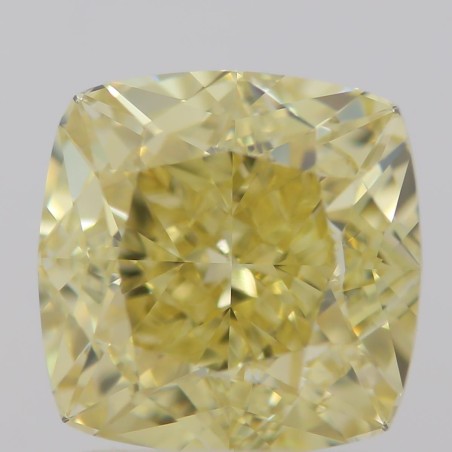 Diament o barwie fantazyjnej szlif poduszkowy brylantowy, 2ct, VS1, Fancy  Yellow, GIA 7336684955