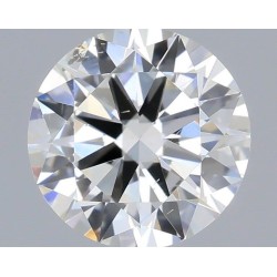 Diament szlif okrągły, 0.5ct, SI1, G, IGI 750579612