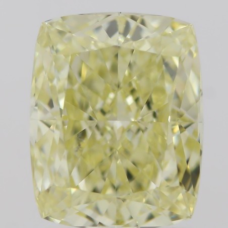 Diament o barwie fantazyjnej szlif poduszkowy brylantowy, 1.51ct, VS2, Fancy Yellow, GIA 5373206083