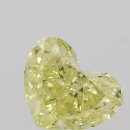Diament o barwie fantazyjnej serce, 0.5ct, VS2, Fancy Intense  Yellow, GIA 6214064124