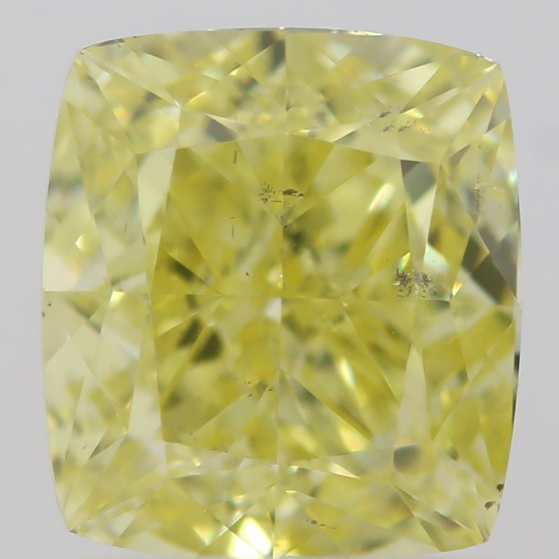 Diament o barwie fantazyjnej szlif poduszkowy brylantowy, 1ct, SI1, Fancy Intense Yellow, GIA 5211291947 Diament o barwie fantazyjnej szlif poduszkowy brylantowy, 1ct, SI1, Fancy Intense Yellow, GIA 5211291947