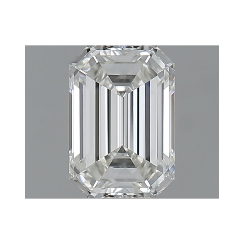 Diament szlif szmaragdowy, 0.7ct, VS1, H, GIA 7538019498