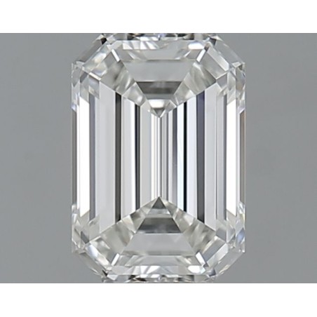 Diament szlif szmaragdowy, 0.7ct, VS1, H, GIA 7538019498