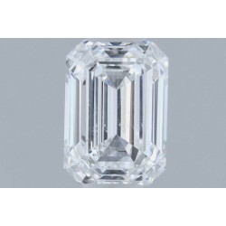 Diament szlif szmaragdowy, 0.45ct, SI1, D, GIA 6441145294