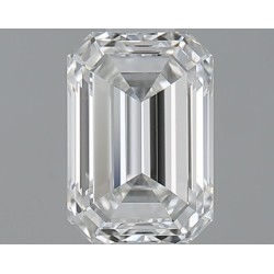 Diament szlif szmaragdowy, 0.6ct, VVS2, G, GIA 6532565002