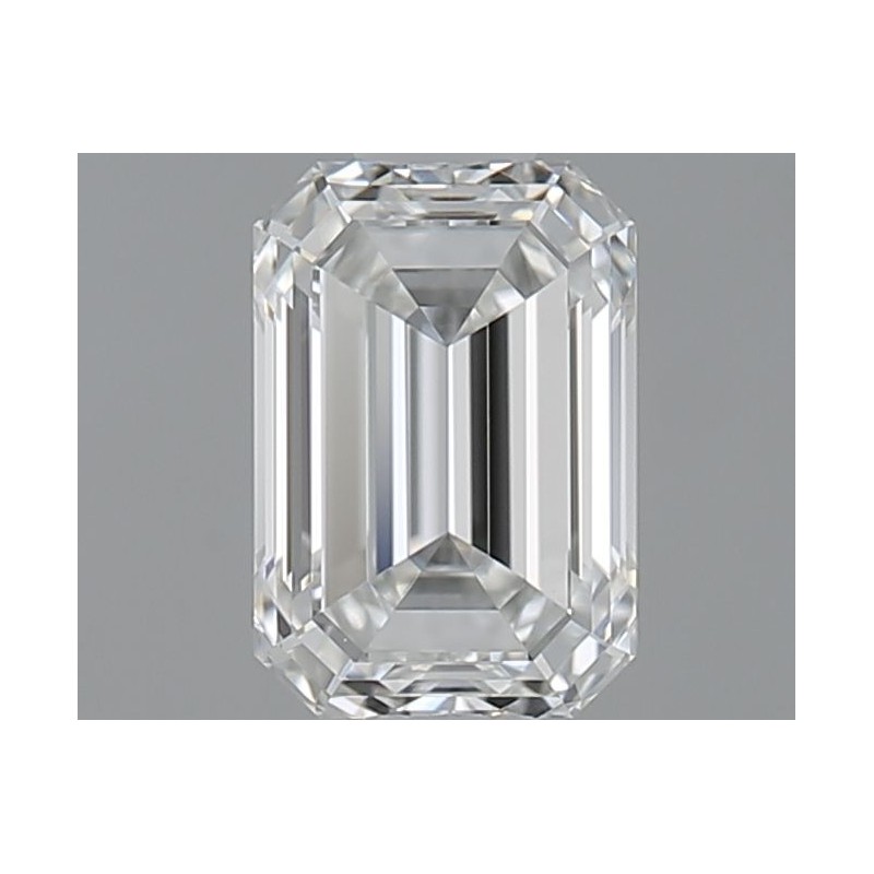Diament szlif szmaragdowy, 0.6ct, VVS2, G, GIA 6532565002