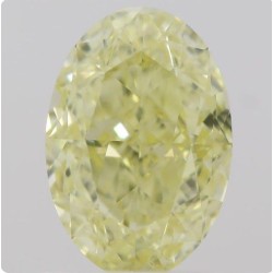 Diament o barwie fantazyjnej szlif owalny, 1.01ct, VS2, Fancy Orangey Yellow, GIA 5212580200