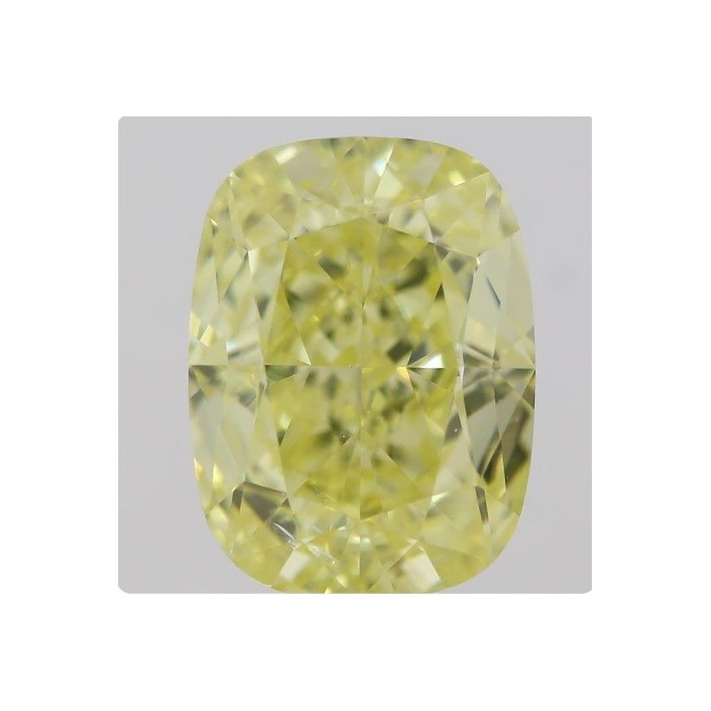 Diament o barwie fantazyjnej szlif poduszkowy brylantowy, 1.01ct, SI1, Fancy Yellow, GIA 6214580178 Diament o barwie fantazyjnej szlif poduszkowy brylantowy, 1.01ct, SI1, Fancy Yellow, GIA 6214580178