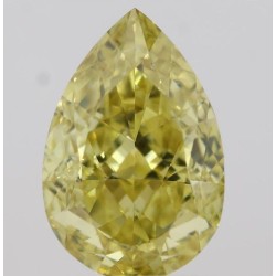 Diament o barwie fantazyjnej szlif gruszkowy, 1.5ct, SI1, Fancy Brownish Yellow, GIA 2223054999