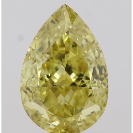 Diament o barwie fantazyjnej szlif gruszkowy, 1.5ct, SI1, Fancy Brownish Yellow, GIA 2223054999