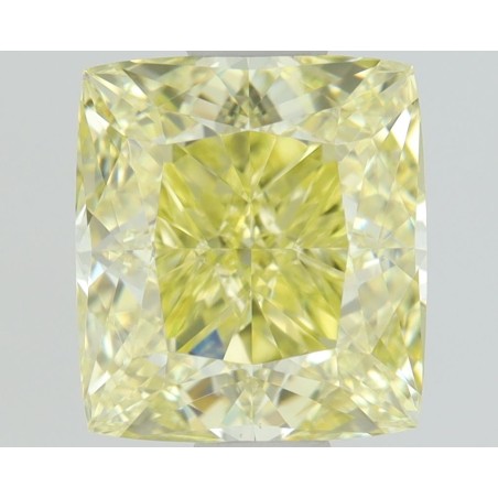 Diament o barwie fantazyjnej szlif poduszkowy brylantowy, 1.01ct, VS1, Fancy  Yellow, GIA 2416198986