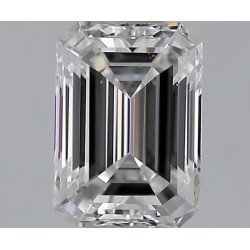 Diament szlif szmaragdowy, 0.51ct, VS2, E, GIA 3545191716