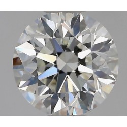 Diament szlif okrągły, 1.3ct, VVS1, G, HRD 250000293403