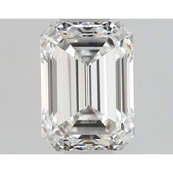 Diament szlif szmaragdowy, 0.5ct, VVS1, E, GIA 2537928285