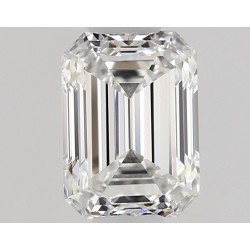 Diament szlif szmaragdowy, 0.5ct, VVS2, E, GIA 7541025540