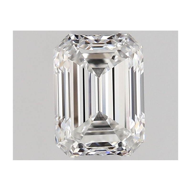Diament szlif szmaragdowy, 0.5ct, VVS2, E, GIA 7541025540