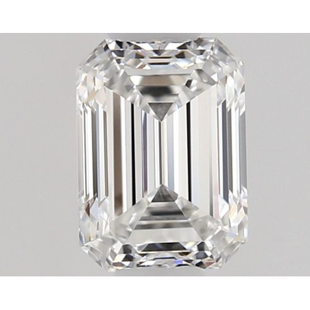 Diament szlif szmaragdowy, 0.5ct, VVS2, E, GIA 7541025540