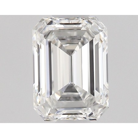 Diament szlif szmaragdowy, 0.5ct, VVS1, F, GIA 2534623597