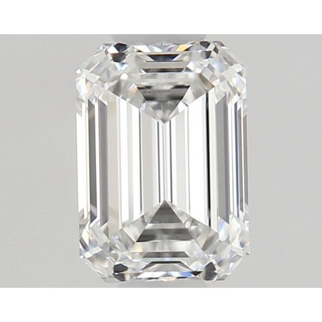 Diament szlif szmaragdowy, 0.5ct, VVS1, D, GIA 6535996450