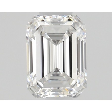 Diament szlif szmaragdowy, 0.5ct, VS1, E, GIA 7538789485