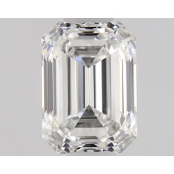 Diament szlif szmaragdowy, 0.5ct, VVS2, F, GIA 2546123580